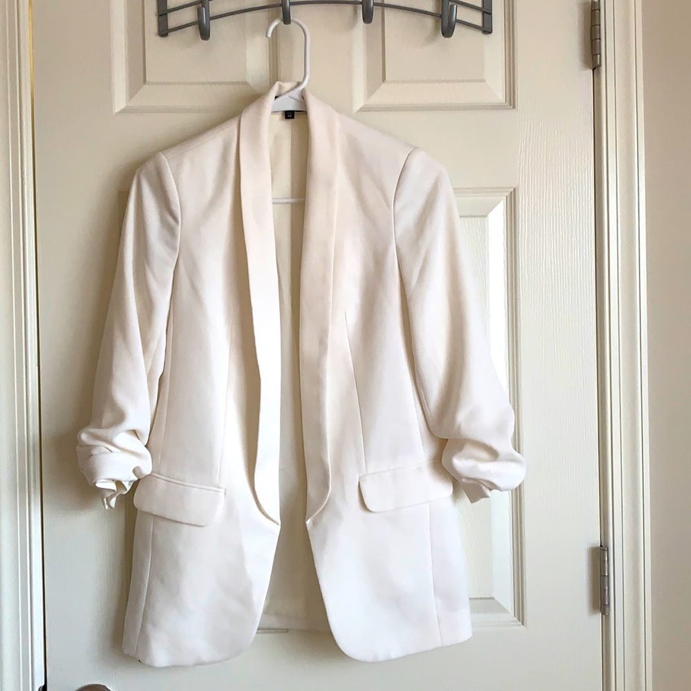 Express white blazer